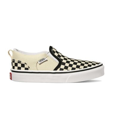 Vans Asher Check Trainers Juniors