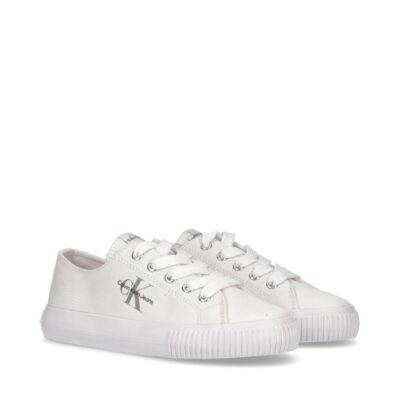 Calvin Klein Jeans Children’s Canvas Logo Sneakers