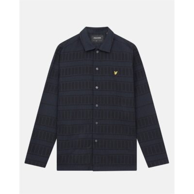 Lyle and Scott Lyle and Scott Grid Overshirt Mens