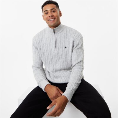 Jack Wills Cable Zip Jumper