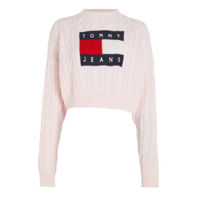 Tommy Jeans TJW BXY CENTER FLAG SWEATER