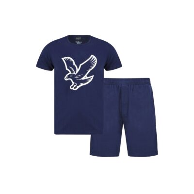 Lyle and Scott Tapered Short Pyjama Set