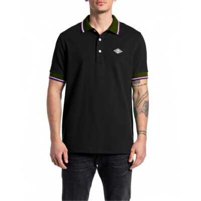 Replay Replay Cotton Polo Shirt Mens