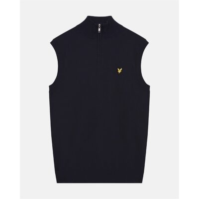 Lyle and Scott Lyle Knitted Vest Sn99