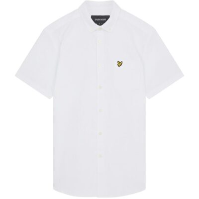 Lyle and Scott Short Sleeve Oxford Shirt