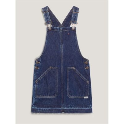 Tommy Hilfiger DENIM DUNGAREE DRESS