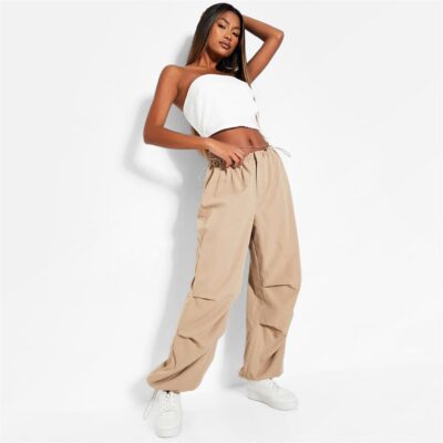 I Saw It First Toggle Waist Parachute Trousers