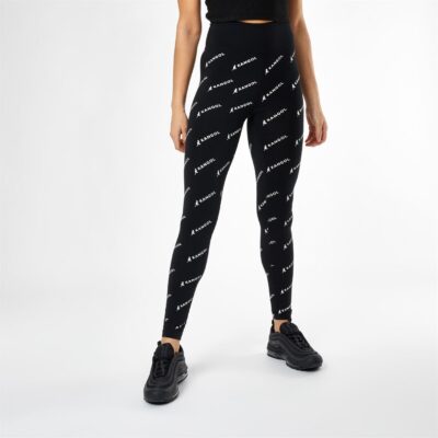 Kangol Logo Leggings Ladies