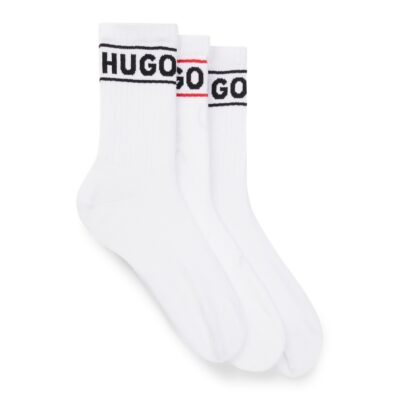 Hugo Pack Ribbed Sporty Socks