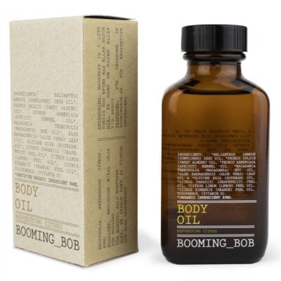 Booming Bob Body Oil, Soft Apricot & Fresh Lemon 89ml