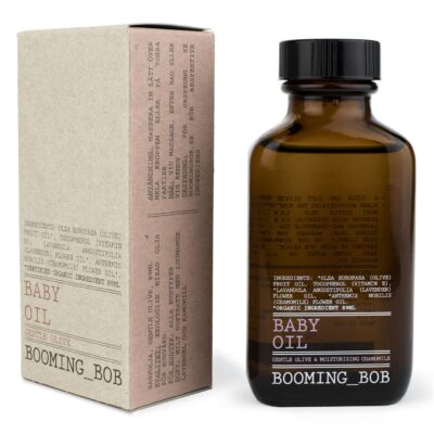 Booming Bob Baby Oil, Gentle Olive & Moisturising Chamomile 89ml