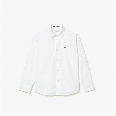 Lacoste Woven Long Sleeve Shirt Junior