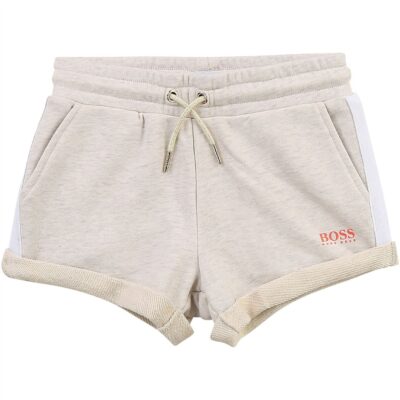 Boss Cotton fleece shorts