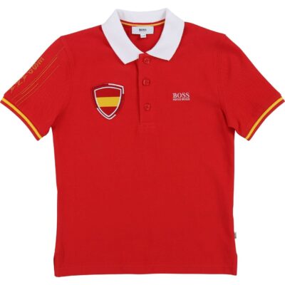 Boss Boys World Cup Spain Polo Shirt