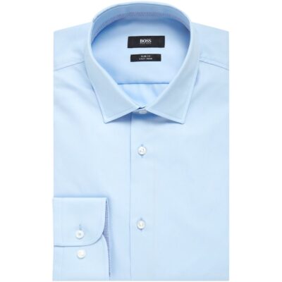 Boss Jesse Slim Fit Contrast Trim Shirt