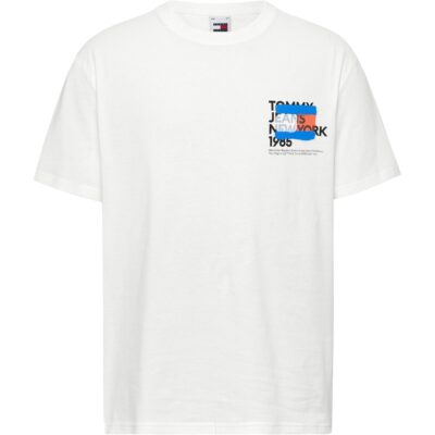 Tommy Jeans TJM TOMMY NY GRAFFITI FLAG TEE