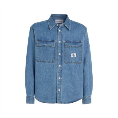 Calvin Klein Jeans RELAXED LINEAR DENIM SHIRT