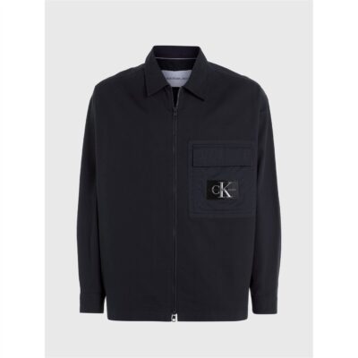 Calvin Klein Jeans MIX MEDIA ZIP THROUGH OVERSHIRT