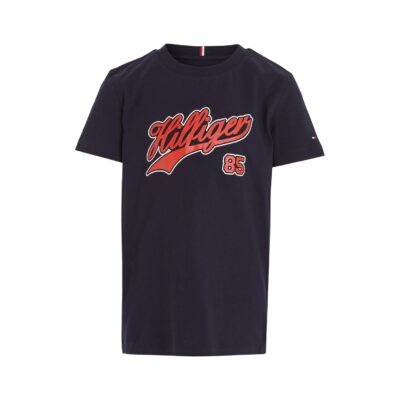 Tommy Hilfiger Script Logo T-Shirt Juniors