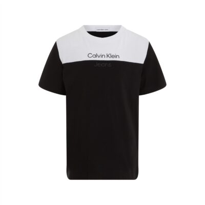 Calvin Klein Jeans JERSEY COLOR BLOCK SS T-SHIRT