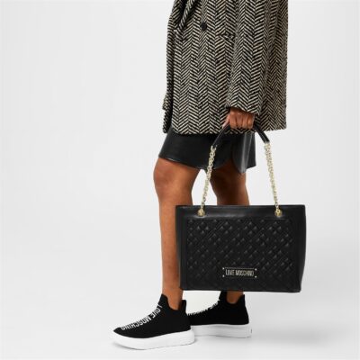 LOVE MOSCHINO Super Quilted Tote Bag