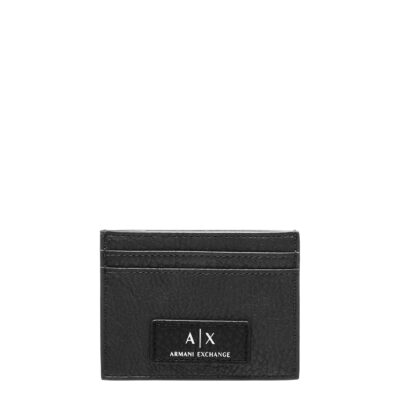 Armani Exchange Patch Credit Card Holder